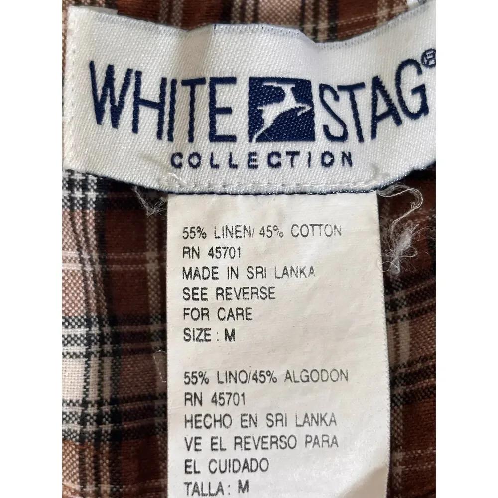 Vintage white stag
